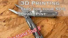 Take the action 3D printing tabs for SOG PowerPint blades