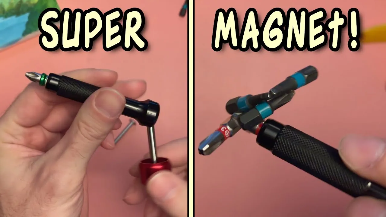 The Most Magnetic EDC Screwdriver - 711L Lollipop Bit Driver-min