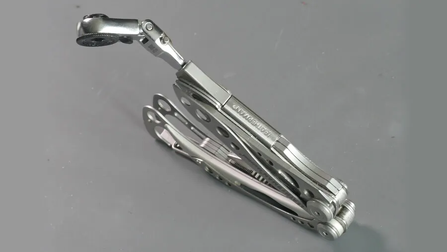 The 711L EDC Flex Head Ratchet Wrench for Leatherman Gives You Reliable Torque in Tight Spaces